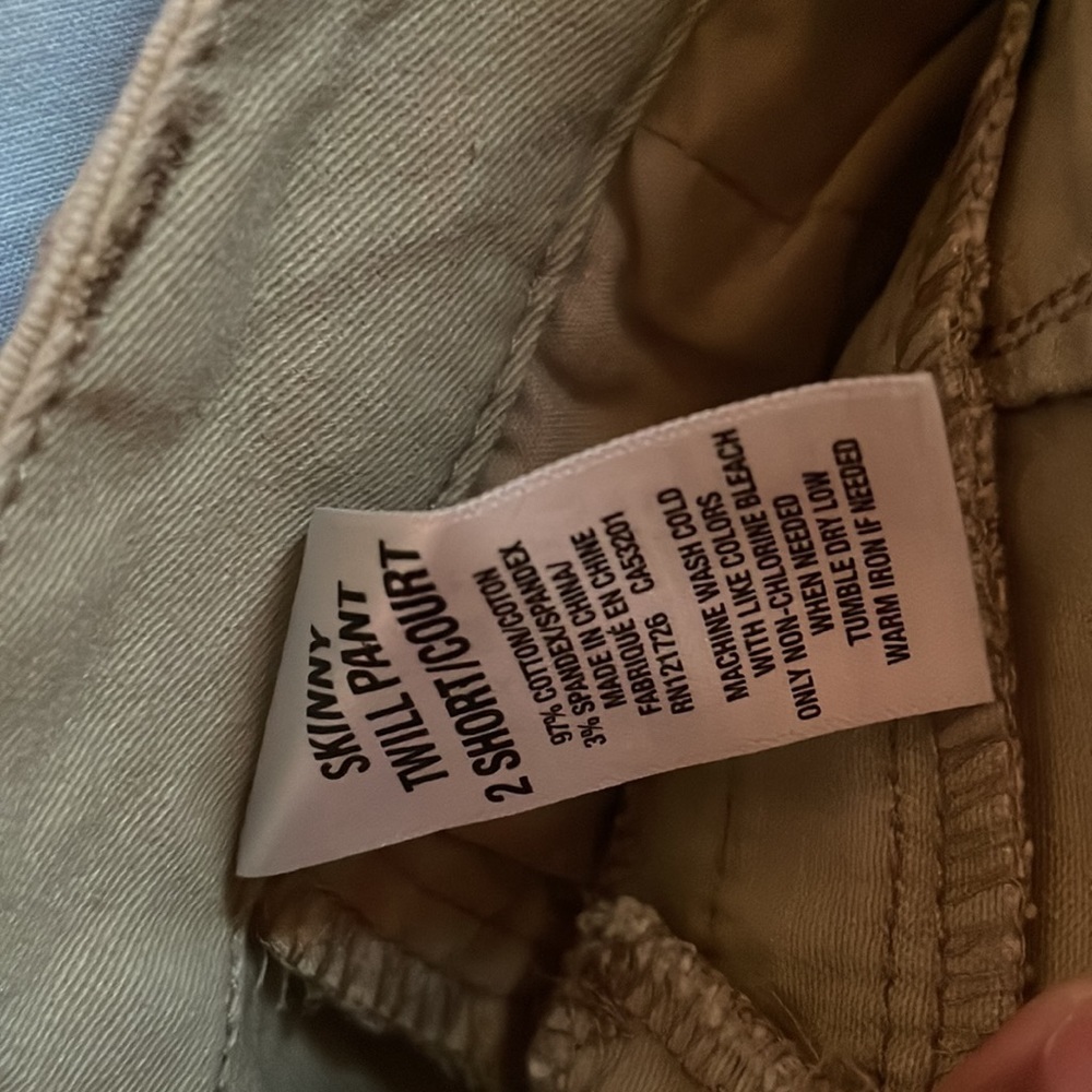 Aeropostale Skinny Twill Pants short - Picture 4 of 4